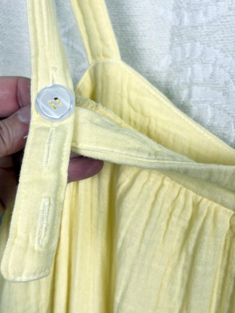 Electric & Rose Addison Sleeveless Tiered Midi Dress colorful ombre sundress M - Picture 6 of 9